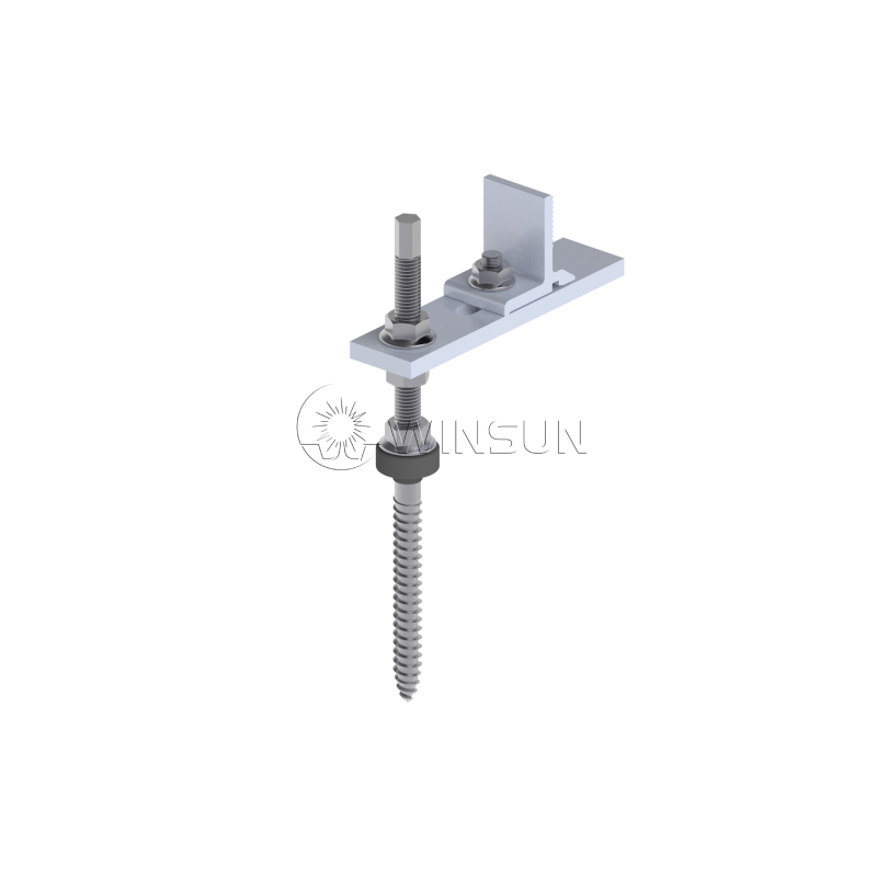 hanger bolt with aluminum adapter plate