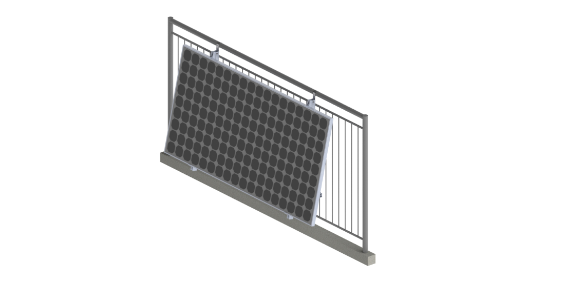 Balkon zonne-montagesysteem