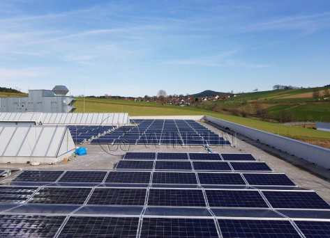200 kW geballast zonne-montagesysteem in Ierland