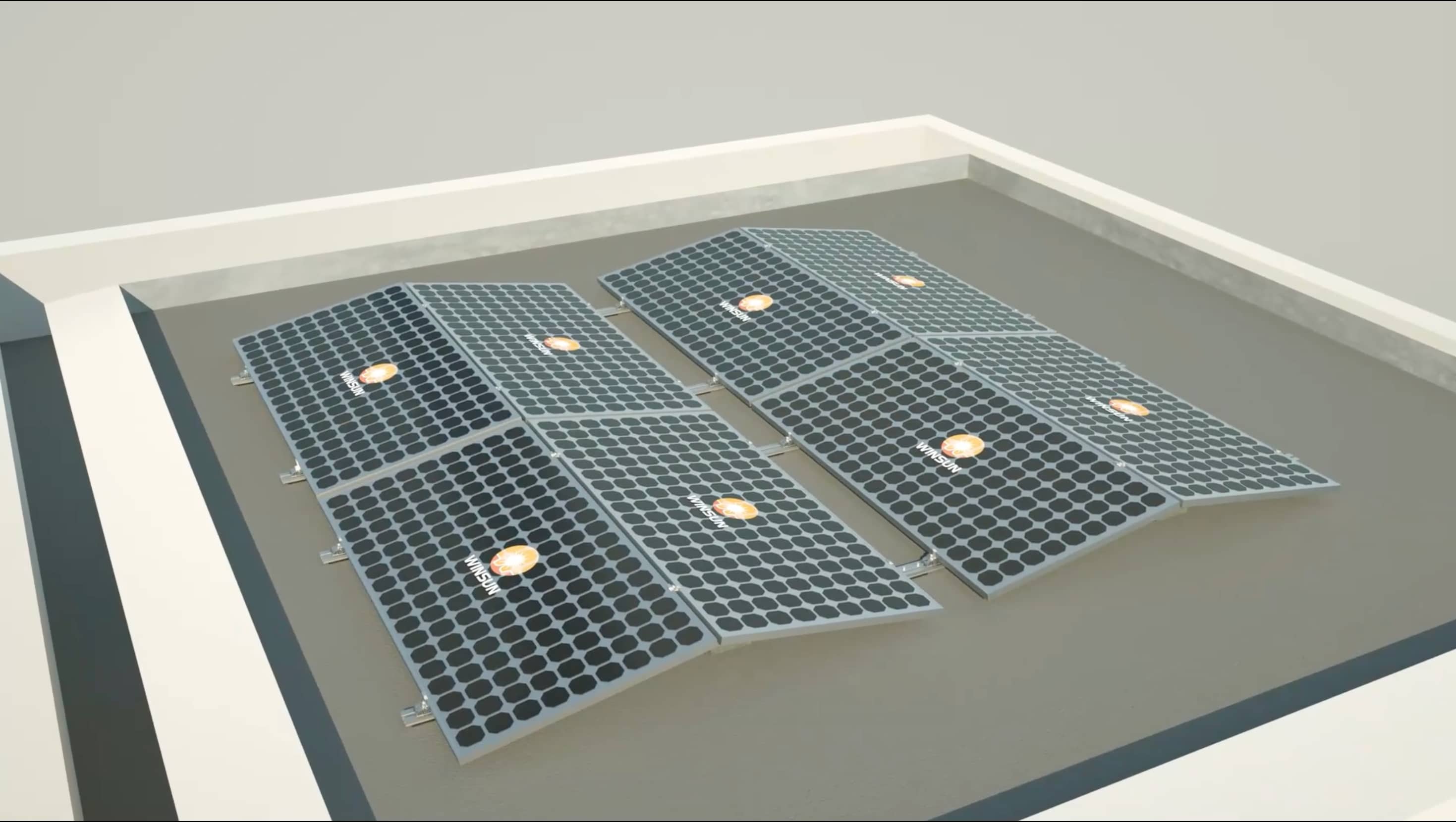 Flat Roof Solar Mounting System